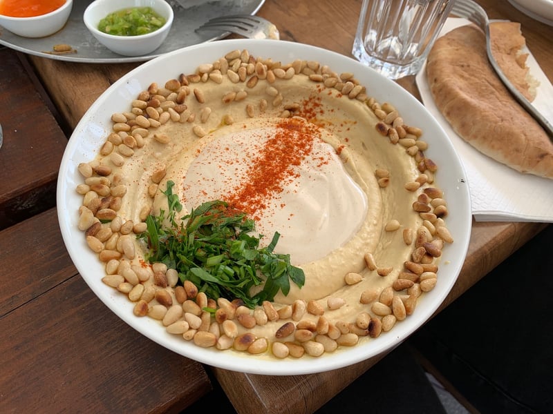 Hummus and Veggie Sticks